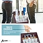 AdirOffice 20-Slot Roll File, 22"H x 12"W x 15"D, Walnut (628)~#|#~23255493-E86F-4739-B210FF2B31350ED2_sc7