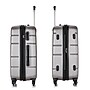 DUKAP Rodez 24" Hardside Suitcase, 4-Wheeled Spinner, TSA Checkpoint Friendly, Silver (DKROD00M-COA)~#|#~23255D9F-F6FC-4402-AB5AABB15C053CED_sc7