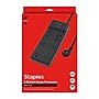 Staples TECH 8-Outlet Surge Protector, 12', 4500 Joules, Black (ST62782)~#|#~23273C75-B210-4D5E-8DE221346969BB27_sc7
