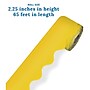 Carson Dellosa Education Rolled Scalloped Border, 2-1/4" x 65', Yellow, 3/Bundle (CD-108467-3)~#|#~232D0CC4-2F14-4DCD-8E32CBE7AFD363C4_sc7