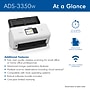 Brother ADS-3350W Wireless Duplex Overhead Document Scanner, White~#|#~233041B6-6E00-4D5E-92FCBC70C465191A_sc7