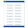 Avery Laser/Inkjet Rectangle Multipurpose Labels, 1" x 2-5/8", White, 160/Pack (S00-F3P)~#|#~2334AEA5-2175-4E9D-99591A28729163A1_sc7