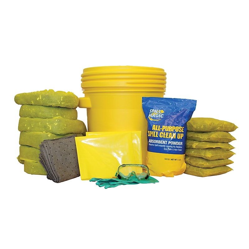 Spill Magic Universal Spill Kit in Bucket Up, 20 Gallon (97546) image 1