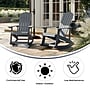 Flash Furniture Savannah All-Weather Poly Resin Wood Adirondack Rocking Chair, Gray, 2/Pack (JJC14705GY2)~#|#~233A0445-3A3E-48E5-B8D106D60B4E6056_sc7