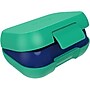 bentgo Kids Snack Container, Green/Navy, 12 oz. (BGKDSNK-G)~#|#~233AB0B5-41BB-45D2-B8B9C4C5E3BB4D7B_sc7