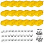 Triton Products 7-3/8" L x 4-1/8" W x 3" H LocBin Storage Bin With BinClip, Yellow, 24/CT (BK-220)~#|#~233BA64B-20CE-4226-8766E330429AAEFD_sc7