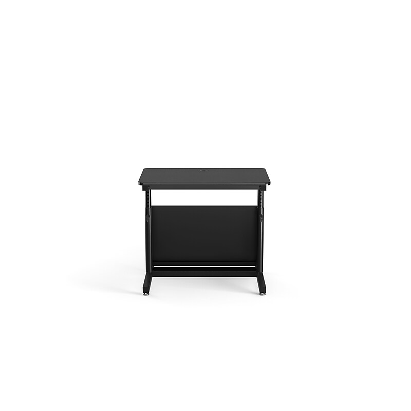 VersaDesk Deluxe 36"W Manual Adjustable Standing Computer Table, Black (CTL3624-BB) image 1