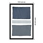 Amanti Art Painted Weaving V Gray by Piper Rhue Wood Framed Wall Art Print, 18" x 26" (A42675461062)~#|#~2348130C-A7A5-4A83-9E42E12E6B502FD9_sc7