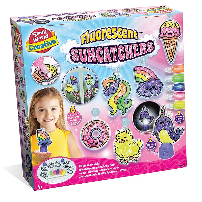 Small World Toys Fluorescent Suncatchers (SWT9721600) image 1