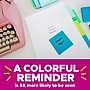 Post-it Oasis Recycled Super Sticky Notes, 3" x 3", Oasis Collection, 70 Sheets/Pad, 5 Pads/Pack (654R-5SST)~#|#~234A7E9B-BD52-44E1-92FD0AAA0FEFCDDB_sc7