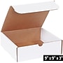 White Literature Mailers 9" x 9" x 3", 50/Bundle~#|#~234B4B04-1B65-46E0-9D5CD724EF1A0DFD_sc7