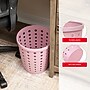 Staples Plastic Trash Can, 2.8 Gallon, Dusty Pink (ST63894)~#|#~234E29D3-D029-4BA9-9E8D7F1A276B9E93_sc7