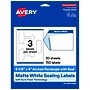 Avery Laser/Inkjet Sealing Labels, 5-1/8" x 4", White, 150 Labels/Box (19479370677)~#|#~23515FE2-3CA9-4683-9DCF77E43988E83B_sc7