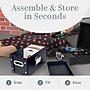 Snap-N-Store Vinyl Record Storage Container, Paperboard, Black (SNS02079)~#|#~2351FAD3-A094-4684-AA5E137DC06F4630_sc7