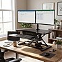 VersaDesk PowerPro 36"W Electric Adjustable Standing Desk Converter, Black (SP7643624-00-01)~#|#~2353134C-03D3-4C54-A0ED06A04D6F786B_sc7