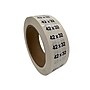 Nahanco 42 x 32 Plastic Size Marker, Black/White, 250/Roll (DSM-328)~#|#~23566553-E1CE-4462-A72C0BAC6D285036_sc7