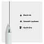 U Brands Retractable Gel Pen, Medium Point, 0.7mm, Black Ink, 8/Pack (7132U01-24)~#|#~235E3DF4-C462-4F7F-A66922F6A30BDE95_sc7