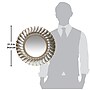 Infinity Instruments Marseille Decorative Wall Mirror, Plastic, 21.5" (14972AG)~#|#~2360A449-253F-419D-A875E2C8F9195DC4_sc7