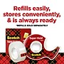 Scotch Transparent Clear Tape Refill, 0.75" x 16.67 yds., Clear (198DM-2)~#|#~23628513-DD69-46AC-9548A24793C4FBDE_sc7