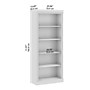 Bush Business Furniture Arlington 72"H 5-Shelf Bookcase, Harvest Cherry (WC65515-03)~#|#~236601C8-3B3F-4744-966D729F0A7084A6_sc7