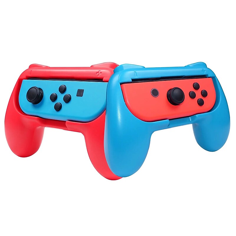 Subsonic Duo Control Comfort Grip, Nintendo Switch Joy-Con Controller Compatible, Blue & Red (SA5490) image 1