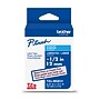 Brother P-touch Laminated Label Tape, 1/2" x 13.1', Black on Pastel Pink (TZeMQE31)~#|#~236BED65-279A-476D-9526ED0059E7E8E8_sc7