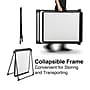 Staples Flip Chart Easel, Black Steel (28216US/50444US)~#|#~236D2A70-30CF-445D-8B5082B03A110FDF_sc7