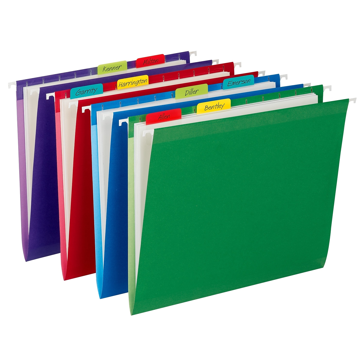 Post-it File Tabs 1 x 1 1/2 Blue/Green/Red 66/Pack 686GBR - Picture 3 of 3