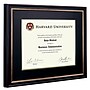 Excello Global Products 11" x 14" Composite Wood Photo/Document Frame, Black/Gold/Red (EGP-HD-0383)~#|#~237756A3-E3CB-4500-8873C89FE0E91DF6_sc7