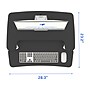 FlexiSpot M7 Series 28"W Manual Rectangular Adjustable Standing Desk Converter, Black (M7-E-28B)~#|#~2378CD1D-6768-4265-9ACF2599450A1B30_sc7