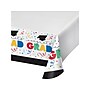 Creative Converting Cap Toss Graduation Tablecloth, Multicolor, 3/Pack (DTC369878TC)~#|#~237A28C7-9153-4CF6-98FE0779E5E53B45_sc7