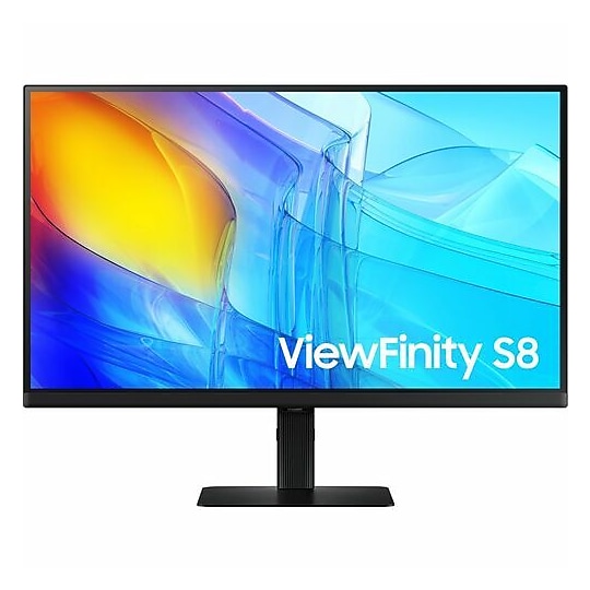 Samsung ViewFinity S8 27" 4K Ultra HD 60 Hz LCD Monitor, Black (LS27D802EANXGO)~#|#~23831C6C-C63E-4675-B173F935A32FFB72_sc7