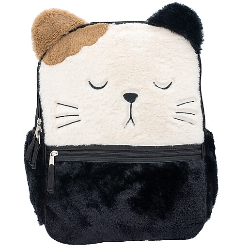 Accessory Innovations Kids Plush Kitty Laptop Backpack, Large