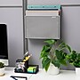 Mind Reader 3-Pocket Metal Mesh Mountable Wall File, Letter Size, Silver (WAFIST3-SIL)~#|#~23858E8A-B473-4837-9E713283F6ACAD96_sc7