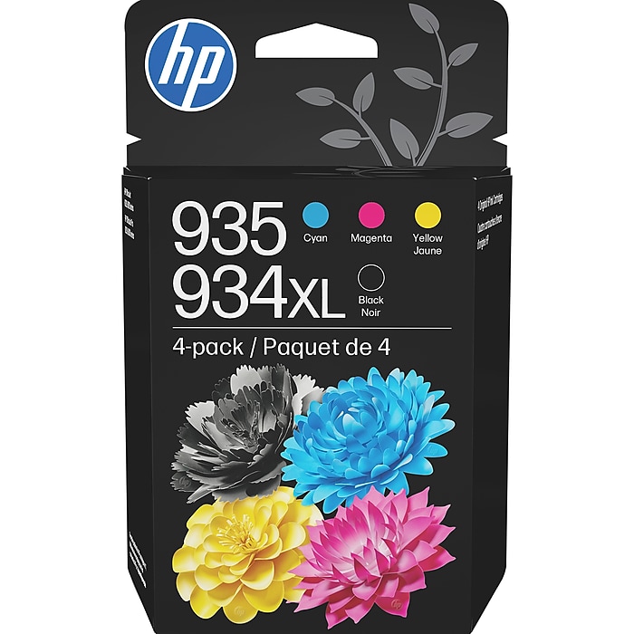 HP 934XL/935 Black High Yield and Cyan/Magenta/Yellow Standard