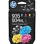 HP 934XL/935 Black High Yield and Cyan/Magenta/Yellow Standard Yield Ink Cartridge, 4/Pack (N9H66FN#140)~#|#~2386A448-AEDD-466C-8C54DE73C42D8DE6_sc7