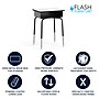 Flash Furniture Billie 24"W Student Desk with Open Front Metal Book Box, Gray (FDDESKGY)~#|#~238916E7-DA06-4C5A-A9ADBC42C1B1A5CB_sc7