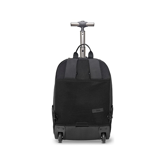 Solo New York Bleecker Laptop Backpack Black UBN786 4 Staples