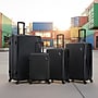 DUKAP Discovery 4-Piece Hardside Spinner Luggage Set, TSA Checkpoint Friendly, Blacj (DKDISSMLXL-BLK)~#|#~238B9DC4-CE4D-425C-97AE4F17459DA584_sc7