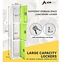 AdirOffice 72'' 3-Tier Green Storage Locker (629-203-GRN)~#|#~238BBF7A-0BC6-4D3B-B193692687FBE636_sc7