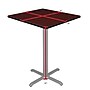 Regency Cain Square Laminate Cafe Table, 36"D x 36"W, Mahogany (TCB3636MHGY)~#|#~238CDBDC-BEB6-40E6-8168C921DD03CAF5_sc7