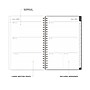 2026-2027 Blue Sky Brooke Charcoal 5" x 8" Academic Year Weekly & Monthly Planner, Plastic Cover, Gray (157582)~#|#~238F596B-FFE6-4788-A68BB9D226280CF1_sc7