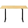 FlexiSpot E7 Pro 72"W Electric Adjustable Standing Desk, Bamboo/Black (E7BPRO7230-LBZB)~#|#~2393C148-62A7-451B-99018CF112D06C4A_sc7