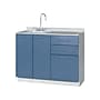 Viva Comfort 36.75'' H x 42" L Medical Cabinet with Left Sink, 2-Doors, 3-Drawers, Blueberry (902BASE42LSBL)~#|#~239D355C-6E52-4AD2-86A667B00BC51835_sc7