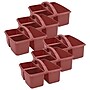 Teacher Created Resources Plastic Storage Caddy, 9" x 9.25" x 5.25", Deep Rose, 6/Bundle (TCR20954-6)~#|#~23A37CC5-AACD-441E-A722CCEE37FE07CA_sc7