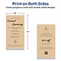 Avery Integrated Cards, 6" x 11", Matte Kraft Brown, 10/Pack (95280)~#|#~23A8C9C0-9921-4986-92FCC81396058575_sc7