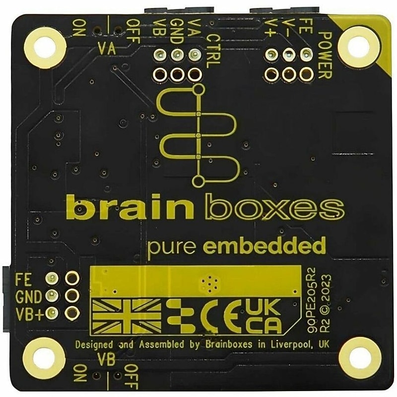 Brainboxes Power Module, Yellow (PE 205) image 1