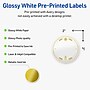 Avery Circle Multipurpose Labels, 2" Dia., White, 120/Pack (19479370635)~#|#~23B6D6A9-24C4-4B92-9FEF0C5185B8C84E_sc7