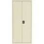 Lorell Fortress Steel Storage Cabinet with 4-Shelves, Putty (LLR69830PTY)~#|#~23B9C1AE-B41B-471C-A1B783FE02AF7D06_sc7