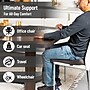 Mind Reader Memory Foam Office Chair Cushion, Black (MEMGEL-GRY)~#|#~23B9C8EE-3496-4733-86DCC8548897D95D_sc7